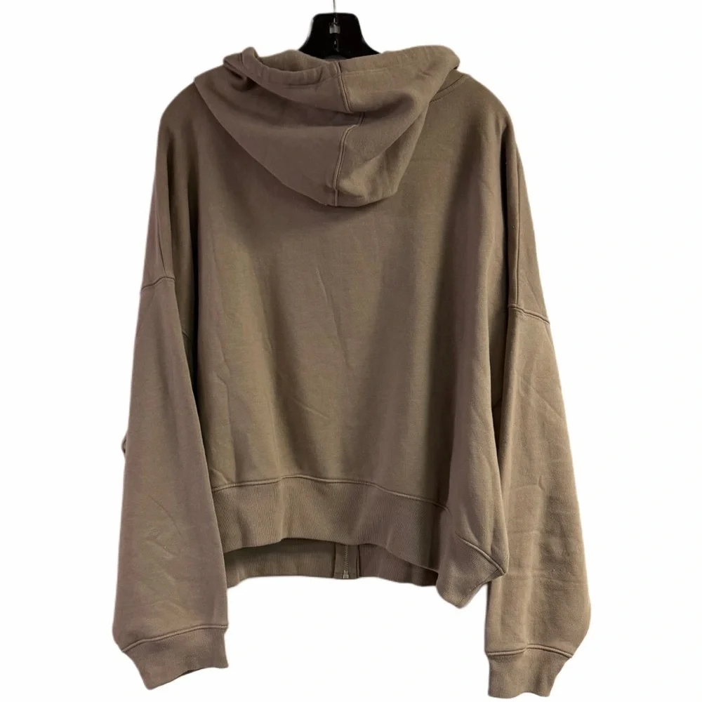 NWT Gap Athletic Dept Taupe Hoodie Size XXL - Picture 2 of 5
